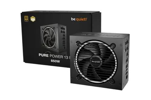 be quiet! ATX 850W - 80+ Gold - Pure Power 13 M Noir