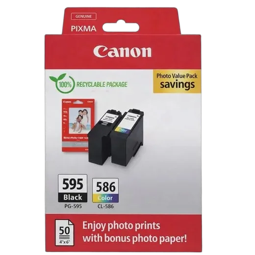 Canon PIXMA TS6550i + Cartouche pack PG-595/CL-586 2 couleurs — vue 10