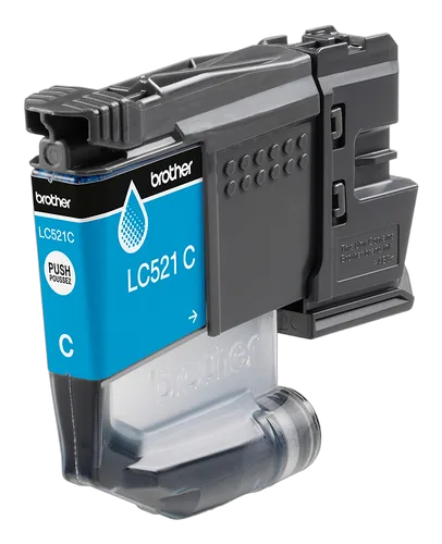 Brother Cartouche d'encre LC521C - Cyan
