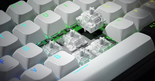 Hator Skyfall 80 MAG Ultima 8K TKL - Magnétique - Sans-Fil - RGB - Blanc/Noir — vue 11