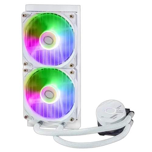Cooler Master MasterLiquid 240L Core ARGB Blanc