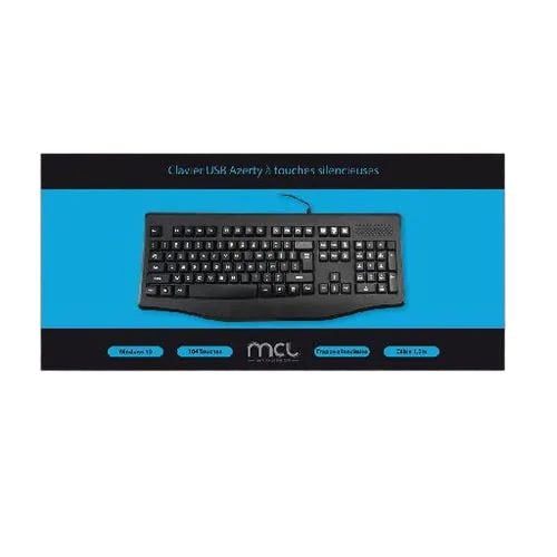 MCL Samar USB Azerty silencieux - Noir