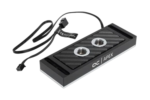 Alphacool Apex D-RAM Water cooler ARGB - 4 Slots Noir