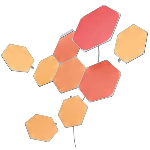 Nanoleaf Shapes Hexagons Starter Kit - 9 pièces -Seconde Vie — vue 1