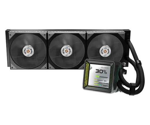 ASRock STEEL LEGEND DARK 360 LCD - 360mm - Noir