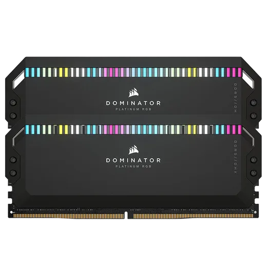 Corsair Dominator Platinum RGB 32Go (2x16Go) DDR5 5600MHz — vue 1