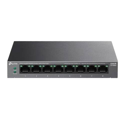 TP-Link LS108GP 8 ports - 10/100/1000 - PoE — vue 1