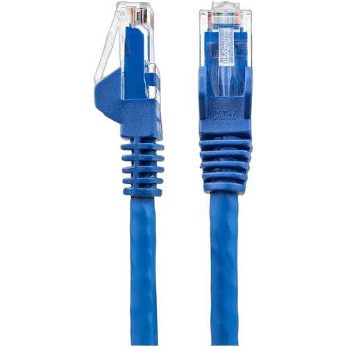 StarTech 50cm LSZH CAT6 Ethernet Cable - Blue — vue 3