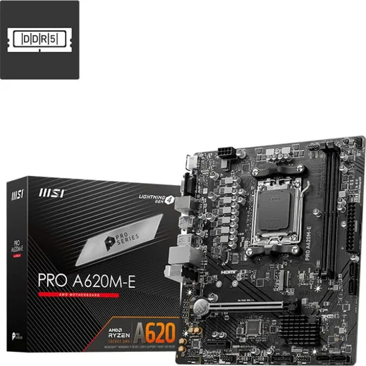 MSI PRO A620M-E-Seconde Vie, vue 1