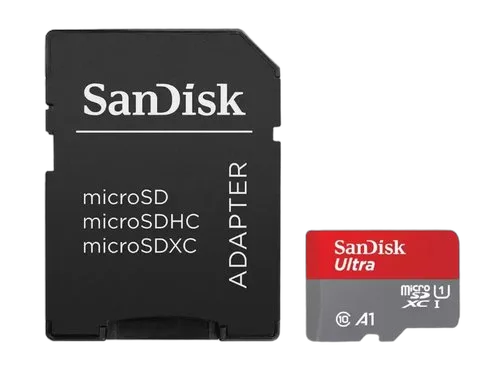 Sandisk Micro SDXC 64Go Class 10 A1 + SD Adapter SDSQUAB-064G-GN6MA