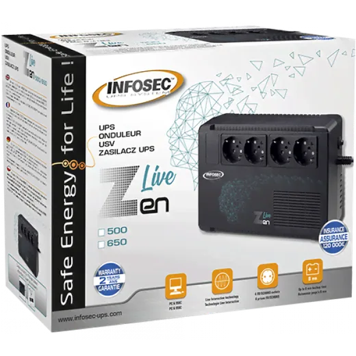 Infosec ZEN LIVE 650VA
