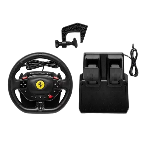 ThrustMaster T98 P Ferrari 296 GTB avec Pédalier - PS4/PS5/PC