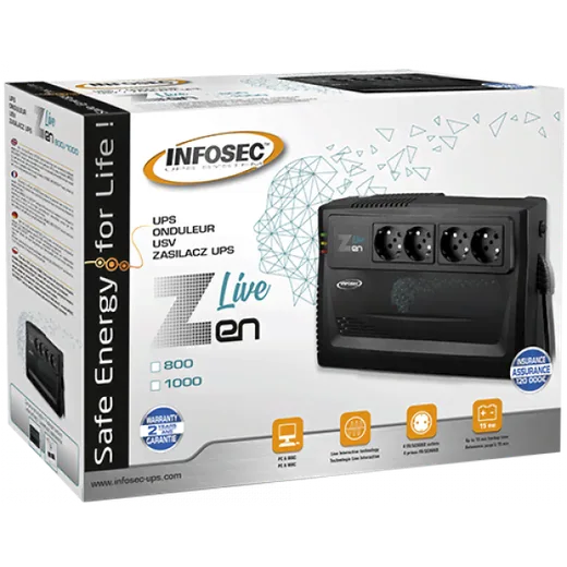 Infosec ZEN LIVE 1000VA