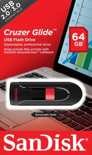 Sandisk Cruzer Glide 64GB — vue 6