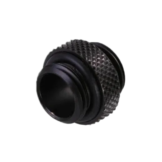 Fitting Mâle/Mâle droit noir - 14mm — vue 1