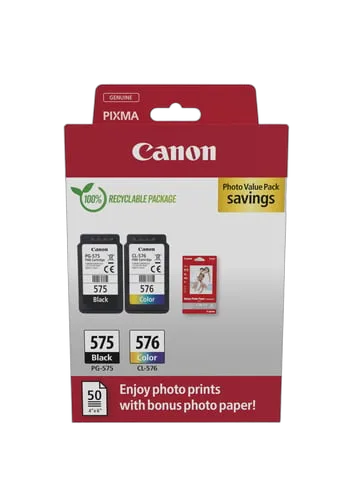 Canon Cartouche PG-575/CL-576 - Pack 2 couleurs — vue 1