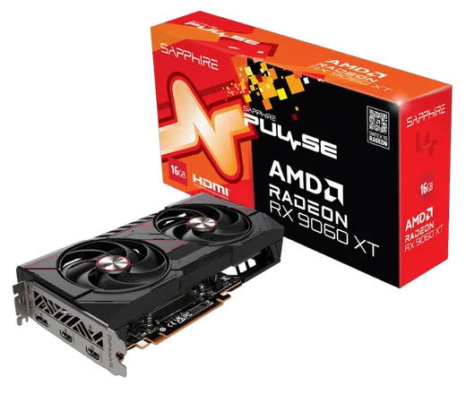 Pulse Radeon RX 9060 XT GAMING OC 16GB
