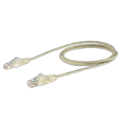 StarTech Cable - Grey Slim CAT6 Patch Cord 1m — vue 2