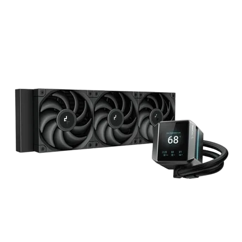 Deepcool CG530 4F + Watercooling LCD Mystique 360 Noir — vue 7
