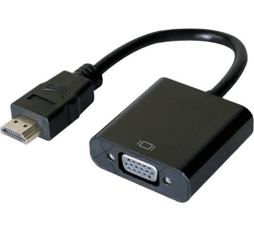 Convertisseur HDMI vers VGA - 23cm - Noir — vue 1