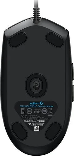 Logitech G102 Lightsync - Filaire - RGB - Noir — vue 4