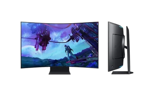 Samsung Odyssey ARK 2nd Gen - 55" CURVE 4K QLED 165Hz 1ms Pivot HDR10 FreeSync Premium Pro