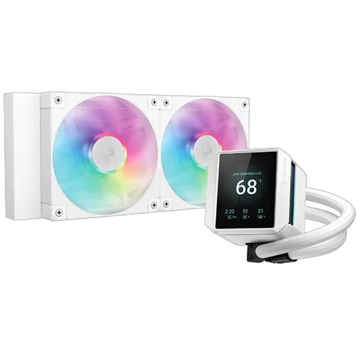 Deepcool MYSTIQUE 240 ARGB - Blanc, vue 1