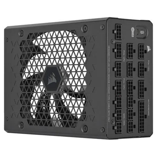 Corsair ATX 1500W - 80+ Platinum - HX1500i C20 Version Noir