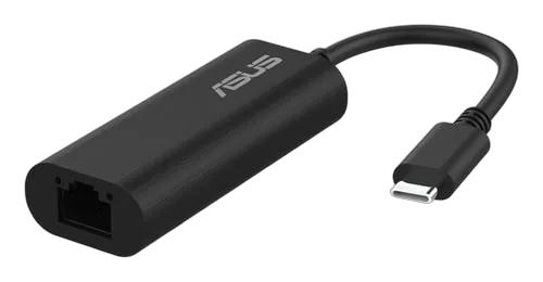 Asus Adaptateur USB-C vers RJ45 - 0.1m - Noir