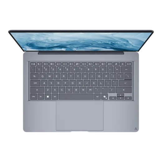 Asus Zenbook UX3480QA-ISSU11W - 14" OLED FHD+ Snapdragon X X1-26-100 8Go 256Go W11, vue 7