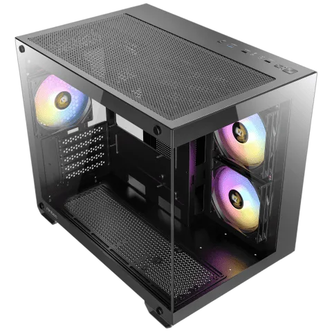 Antec CX600M ARGB Noir - mT/Sans Alim/Micro-ATX