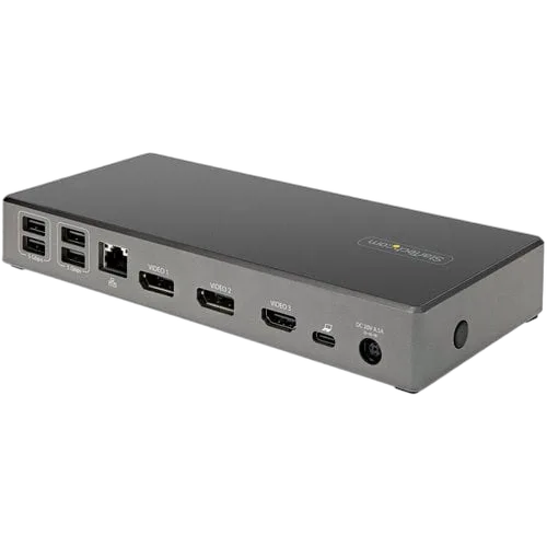 StarTech USB C Dock Triple 4K - 100W PD 6x USB
