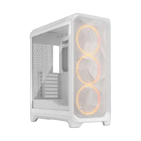 Fractal Design Meshify 3 RGB TG Clear Tint Blanc - MT/Sans Alim/E-ATX — vue 1