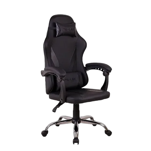 The G-LAB K-Seat Neon - Simili-cuir - 1D - Noir