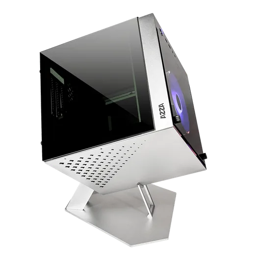 Azza Cube mini 805G silver - mT/Sans Alim/ITX-Seconde Vie