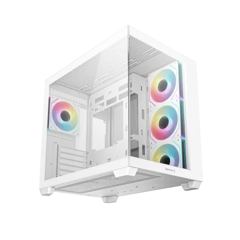 Deepcool CG530 7F Blanc - MT/Sans Alim/ATX