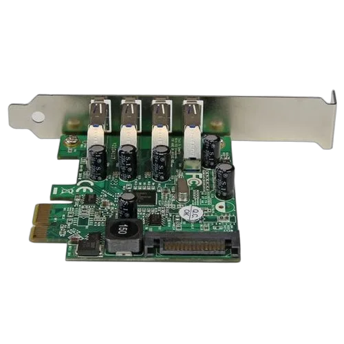 StarTech PCI-Express 1x vers 4 ports USB 3.0 SuperSpeed — vue 3