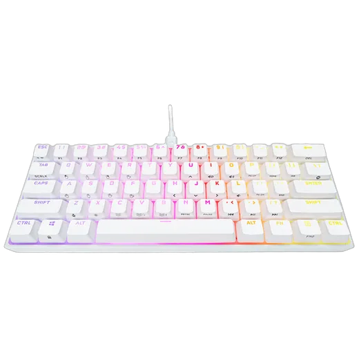 Corsair K65 RGB Mini 60% Blanc (Cherry MX Red)