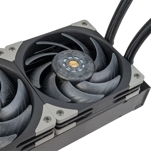 Silverstone Hailstone 360 - 360mm - Noir