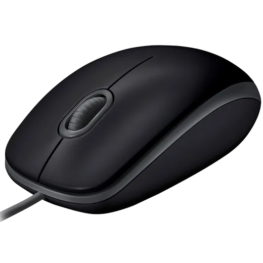 Logitech B110 Silent - Filaire - Noir
