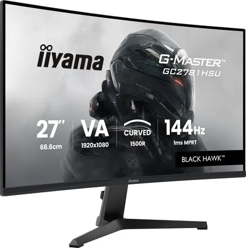Iiyama G-Master GC2781HSU-B1 - 27" CURVE FHD 144Hz VA 1ms FreeSync
