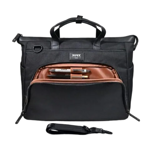Port Sac à main et pochette Muse Signature - 16" - Noir — vue 3