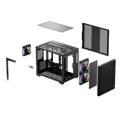 Deepcool CG330 MESH 3F Noir - MT/Sans Alim/mATX — vue 10