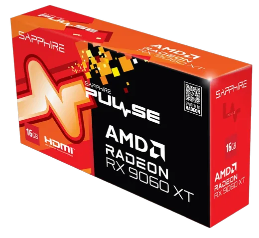 Sapphire Pulse Radeon RX 9060 XT GAMING OC 16GB