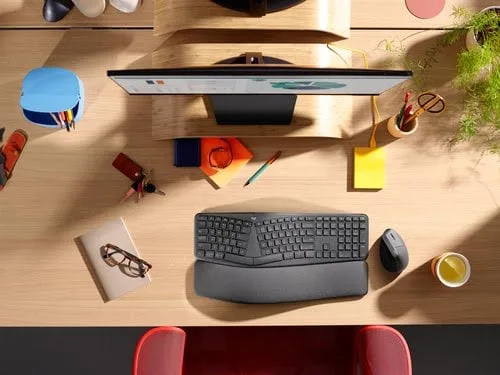 Logitech K860 for Business - Membrane - Sans-Fil - Graphite — vue 12