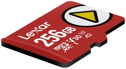 Lexar Micro SDXC 256Go Class 10 U3 V30 A2 LMSPLAY256G-BNSNG