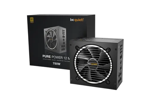 be quiet! ATX 750W - Pure Power 12 M 80+ Gold - BN343 — vue 1