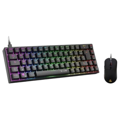 Combo Titanium - Filaire - Noir