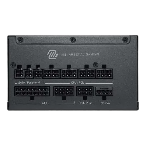 MSI ATX 1000W - 80+ Platinum - MAG A1000PLS PCIE5 Noir