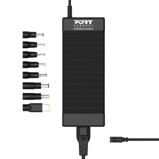 Port Alimentation universelle 250W - 8 embouts - Noir, vue 1